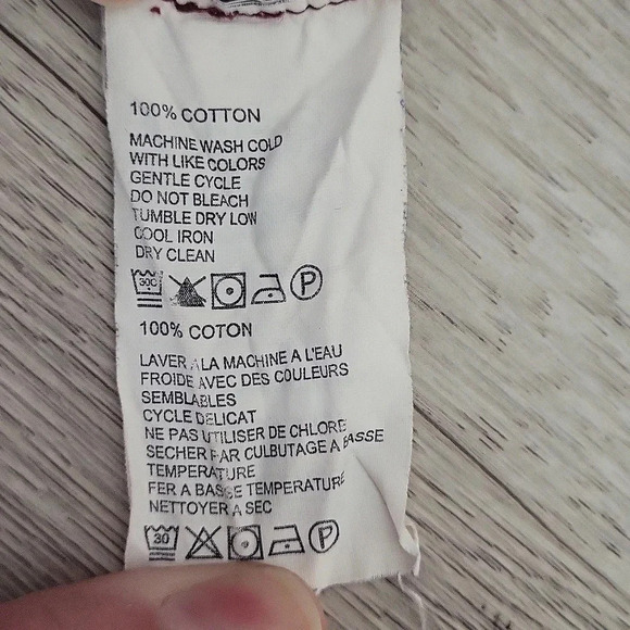 🛍Tommy Bahama Flipshore Reversible Maroon Quarter Zip Long Pullover Mens - Picture 3 of 8